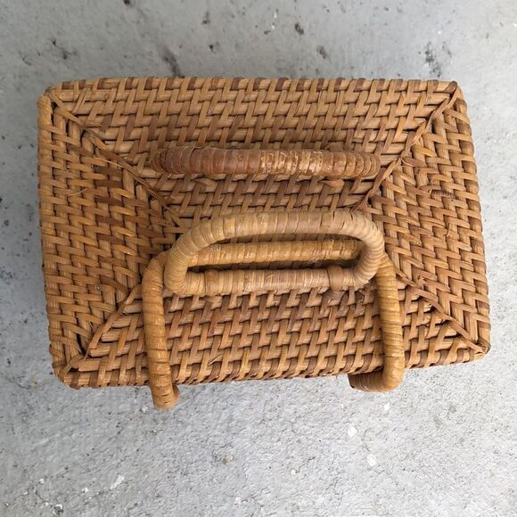 Vintage rattan bag   - Picture 7 of 7